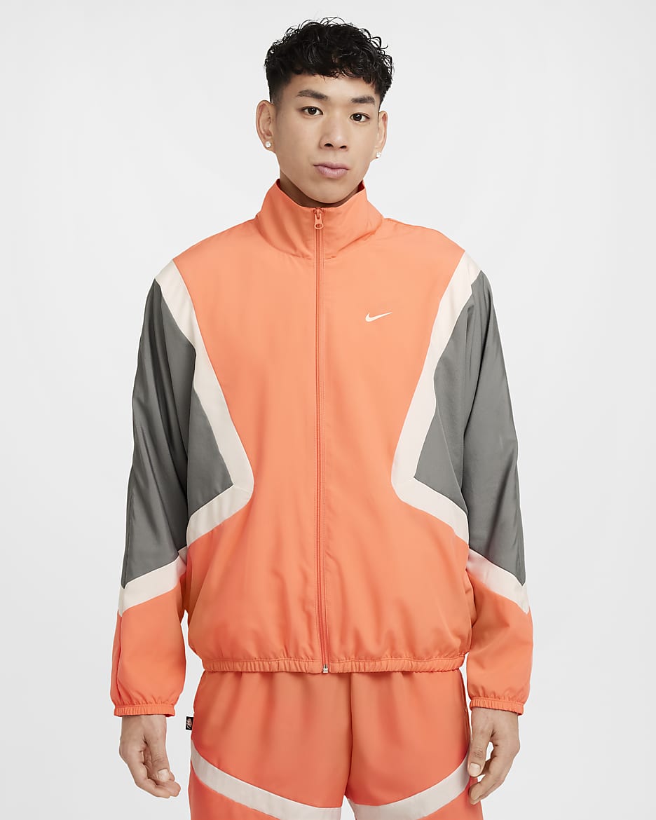 Nike jacket woven best sale